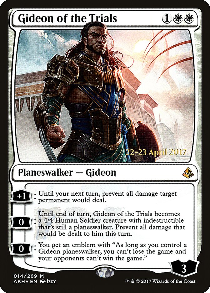 Gideon of the Trials [Amonkhet Promos] | Game Haven TX