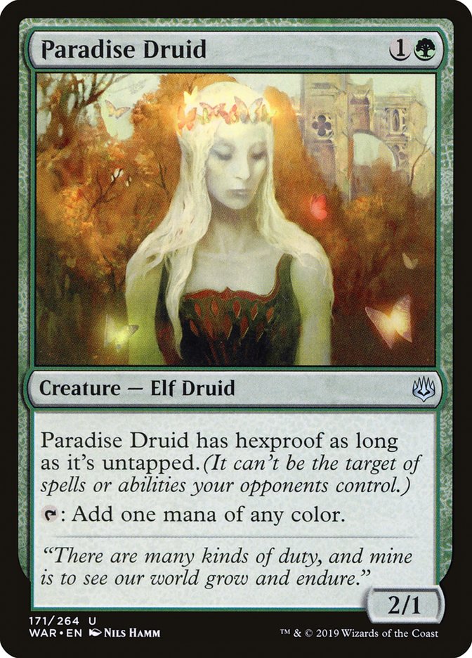 Paradise Druid [War of the Spark] | Game Haven TX