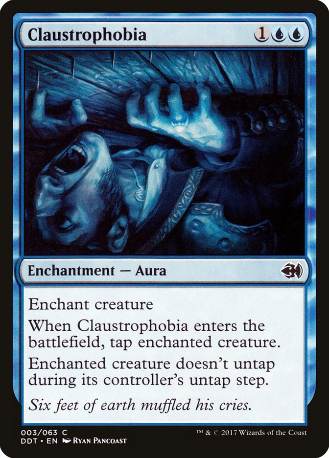 Claustrophobia [Duel Decks: Merfolk vs. Goblins] | Game Haven TX