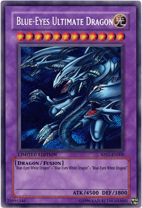 Blue-Eyes Ultimate Dragon [RP01-EN000] Secret Rare | Game Haven TX