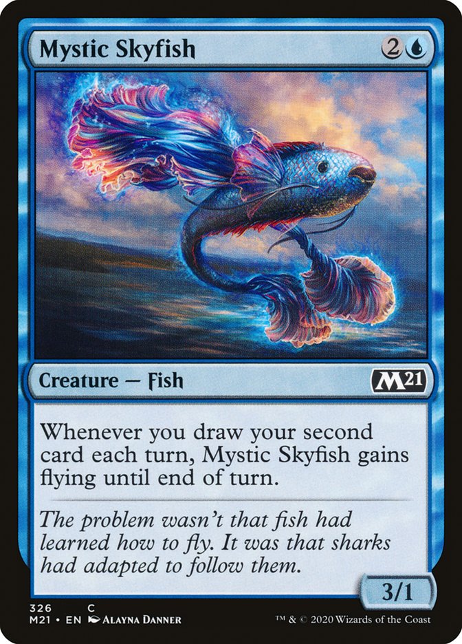 Mystic Skyfish [Core Set 2021] | Game Haven TX