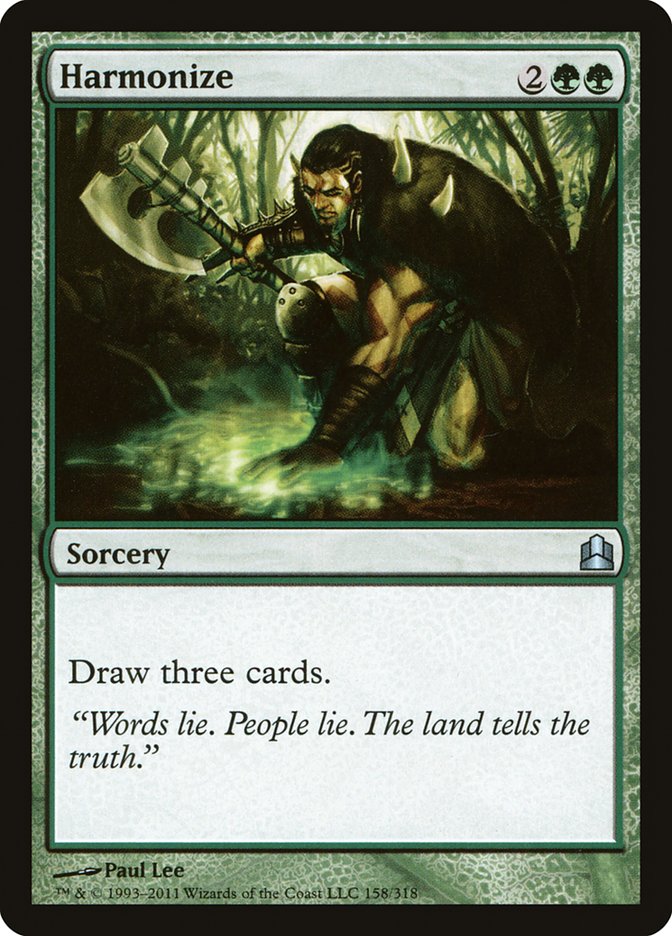 Harmonize [Commander 2011] | Game Haven TX