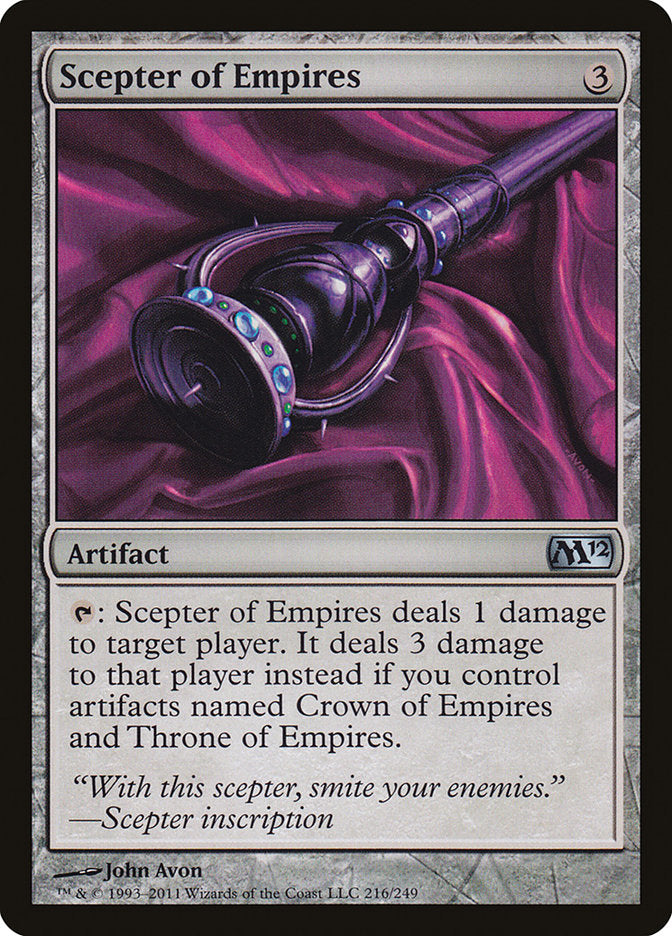 Scepter of Empires [Magic 2012] | Game Haven TX