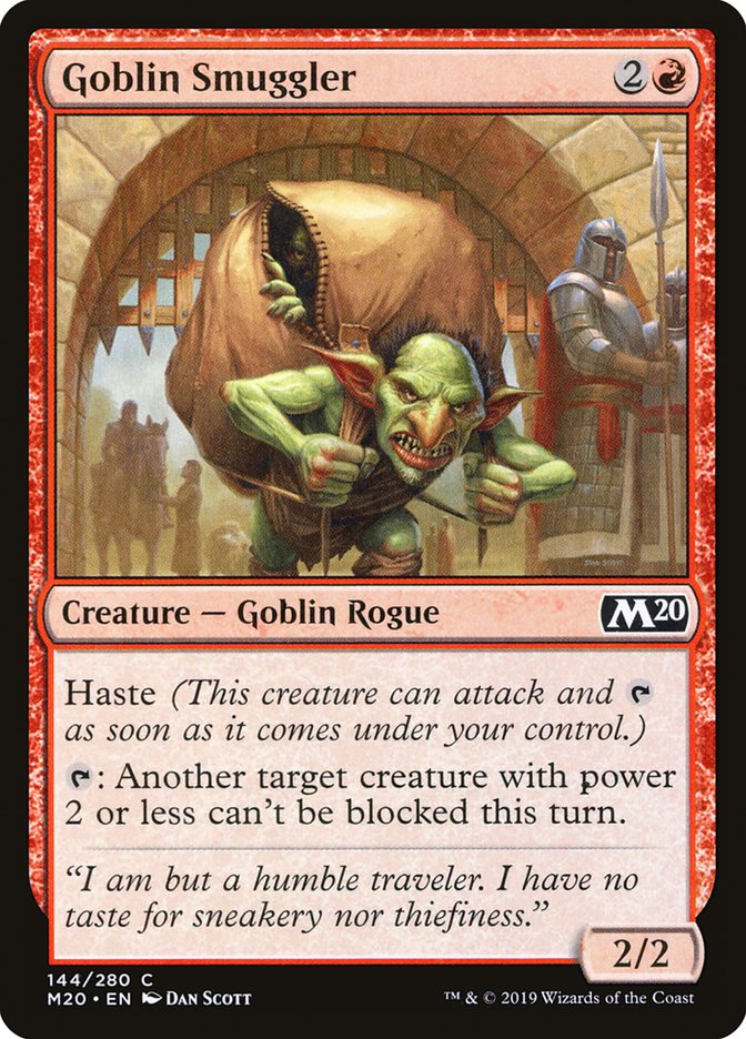 Goblin Smuggler [Core Set 2020] | Game Haven TX