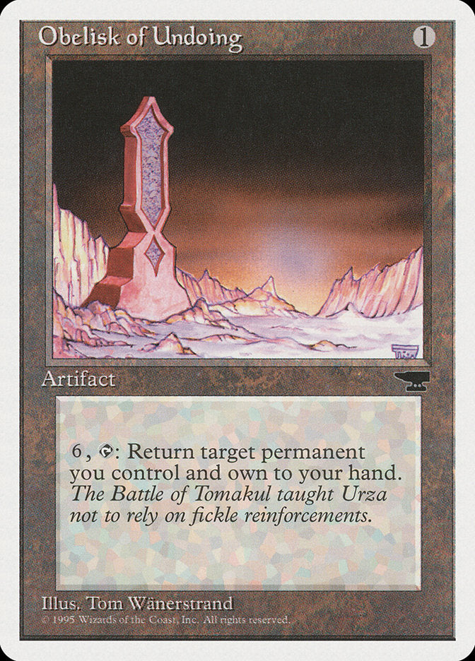 Obelisk of Undoing [Chronicles] | Game Haven TX