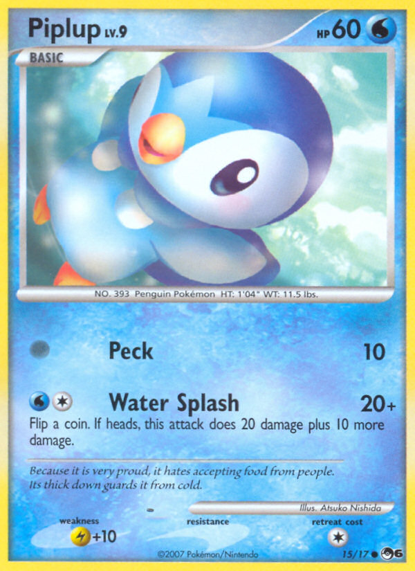 Piplup (15/17) [POP Series 6] | Game Haven TX
