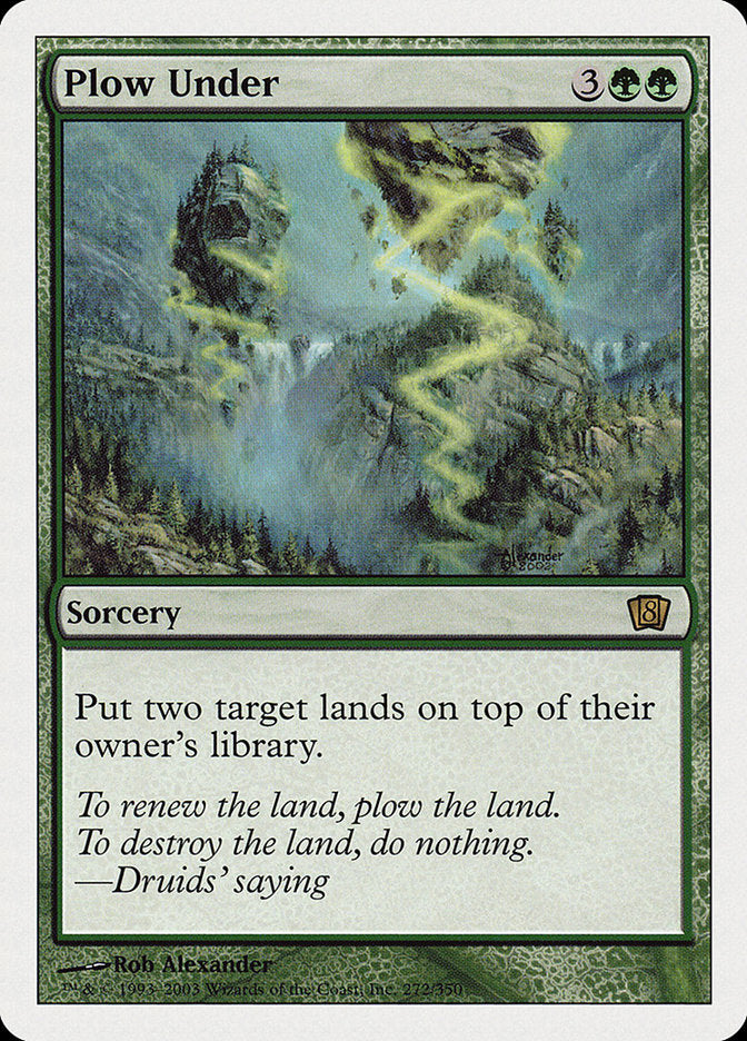 Plow Under [Eighth Edition] | Game Haven TX