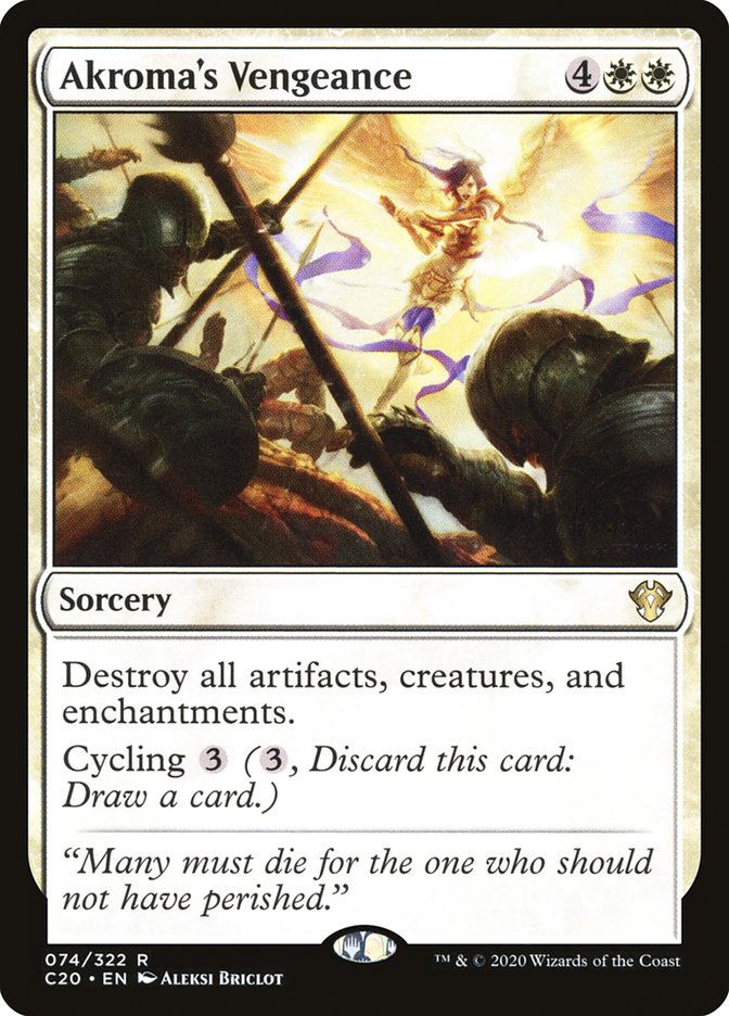 Akroma's Vengeance [Commander 2020] | Game Haven TX