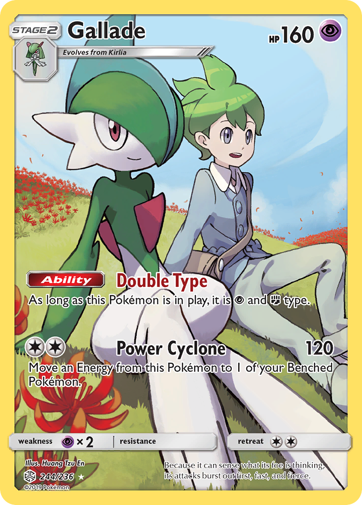 Gallade (244/236) [Sun & Moon: Cosmic Eclipse] | Game Haven TX