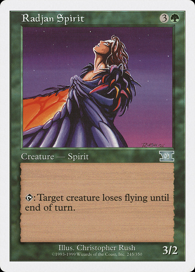 Radjan Spirit [Classic Sixth Edition] | Game Haven TX