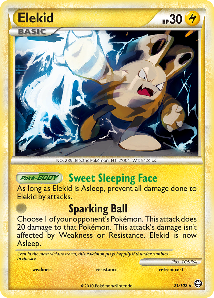 Elekid (21/102) [HeartGold & SoulSilver: Triumphant] | Game Haven TX