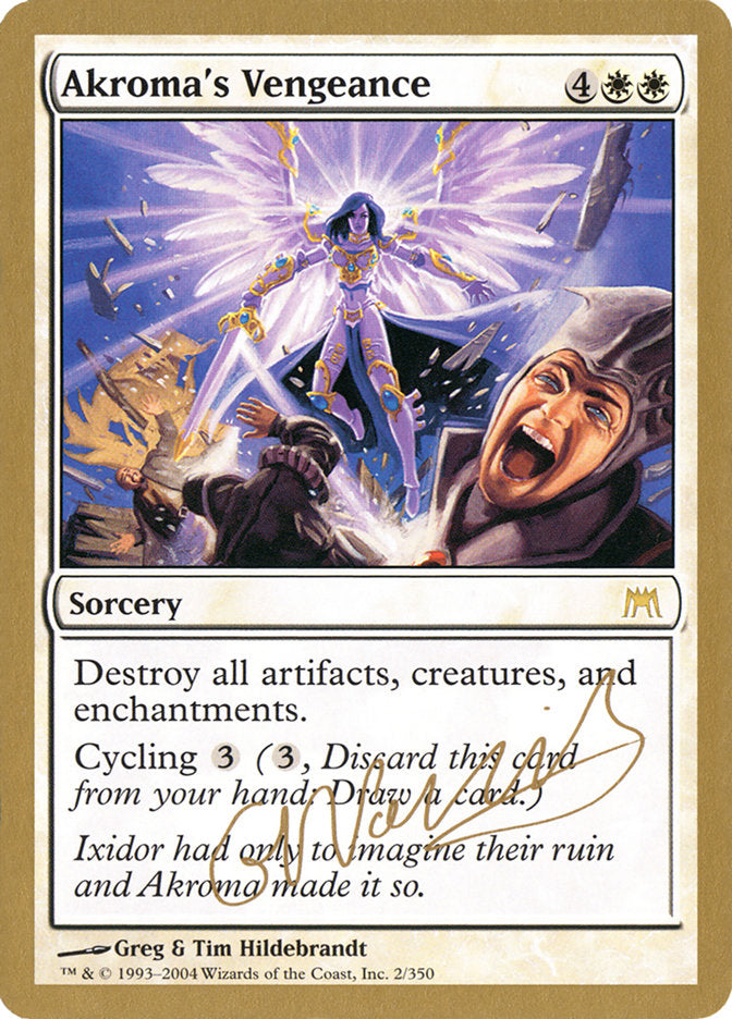 Akroma's Vengeance (Gabriel Nassif) [World Championship Decks 2004] | Game Haven TX
