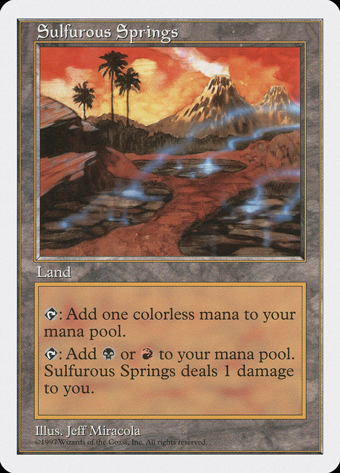 Sulfurous Springs [Fifth Edition] | Game Haven TX