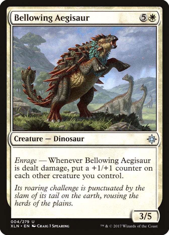 Bellowing Aegisaur [Ixalan] | Game Haven TX