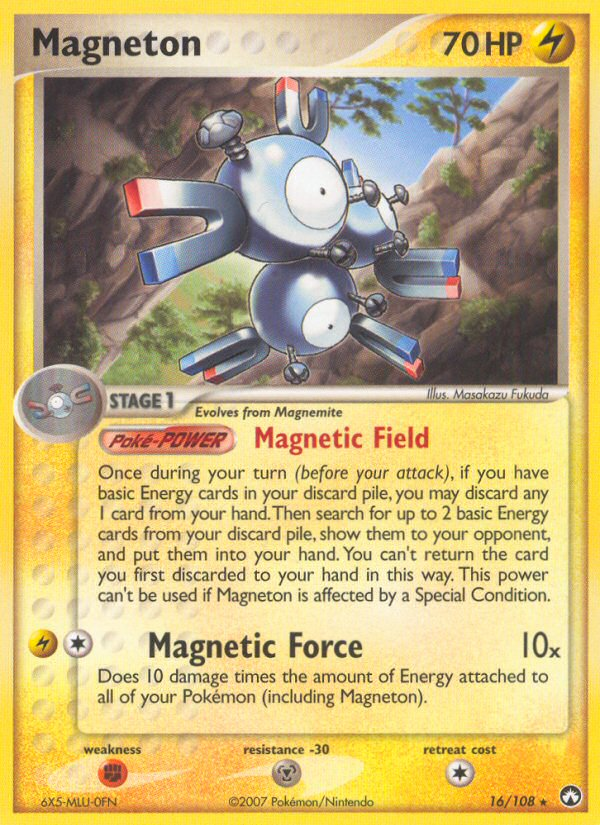 Magneton (16/108) [EX: Power Keepers] | Game Haven TX