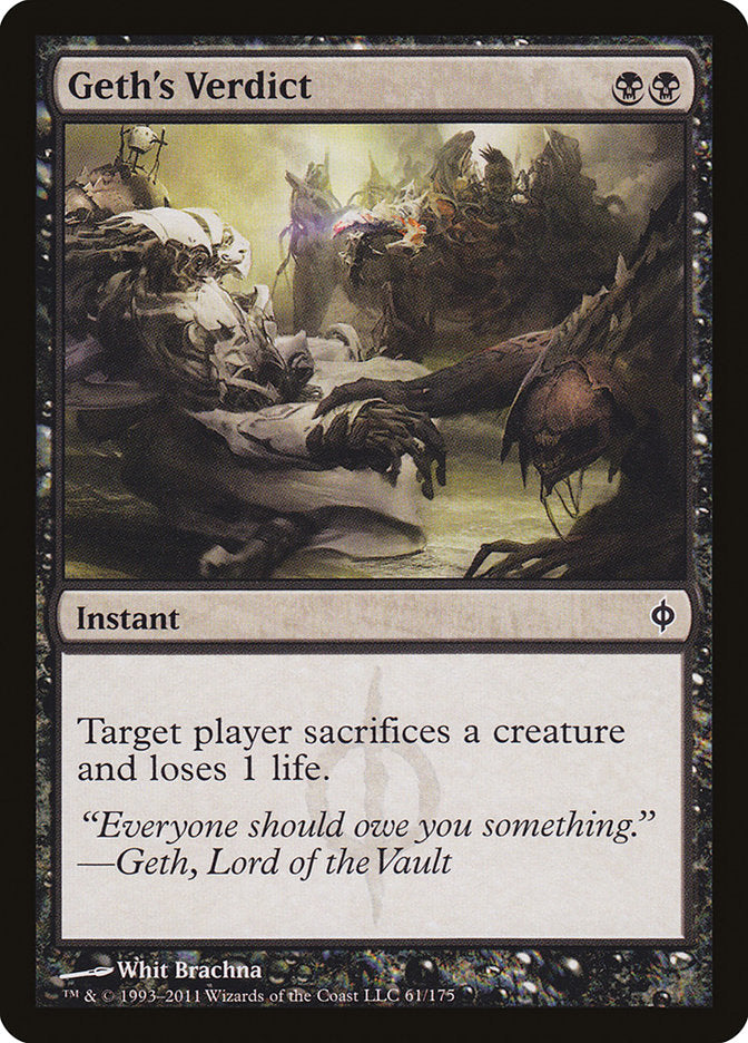 Geth's Verdict [New Phyrexia] | Game Haven TX