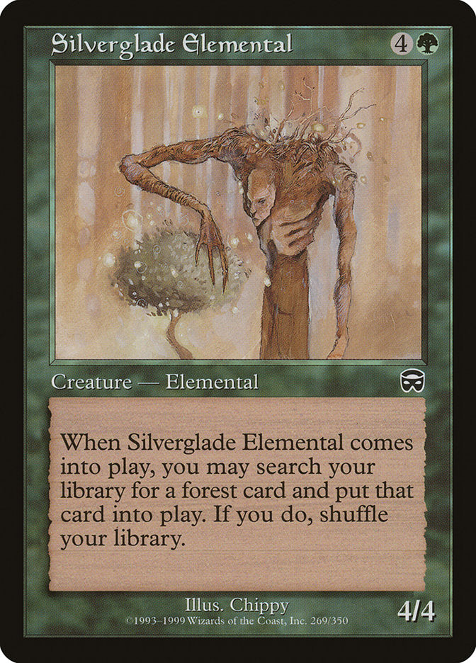 Silverglade Elemental [Mercadian Masques] | Game Haven TX