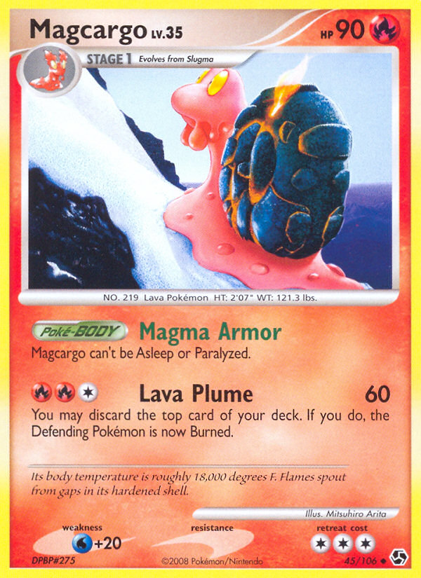Magcargo (45/106) [Diamond & Pearl: Great Encounters] | Game Haven TX