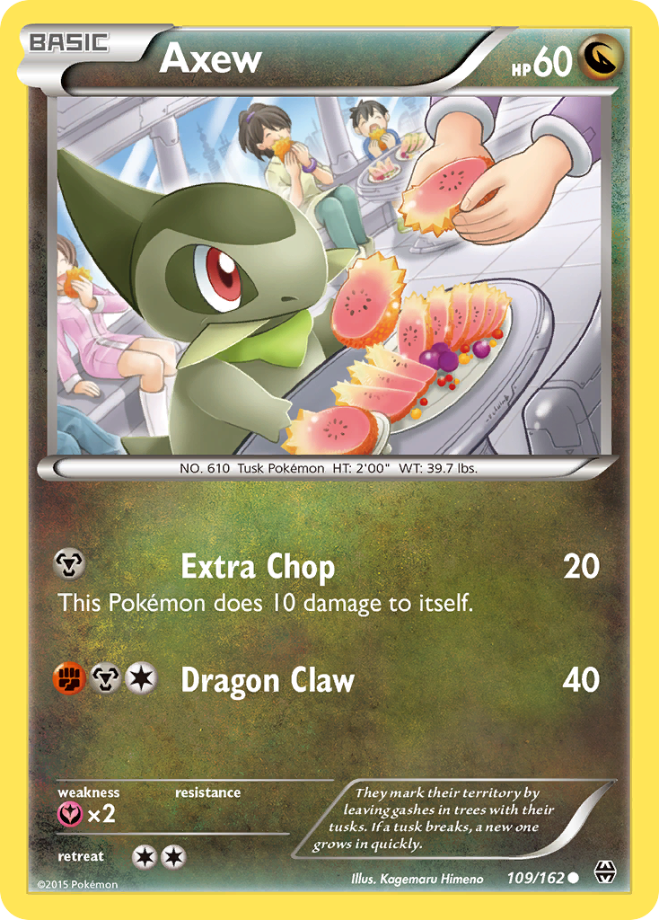 Axew (109/162) [XY: BREAKthrough] | Game Haven TX