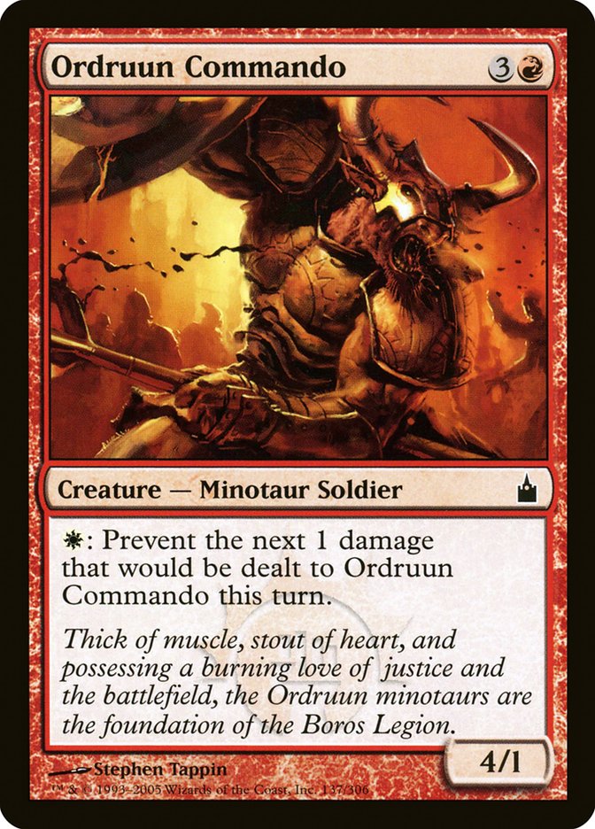 Ordruun Commando [Ravnica: City of Guilds] | Game Haven TX
