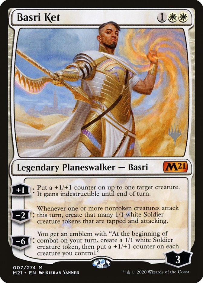 Basri Ket (Promo Pack) [Core Set 2021 Promos] | Game Haven TX