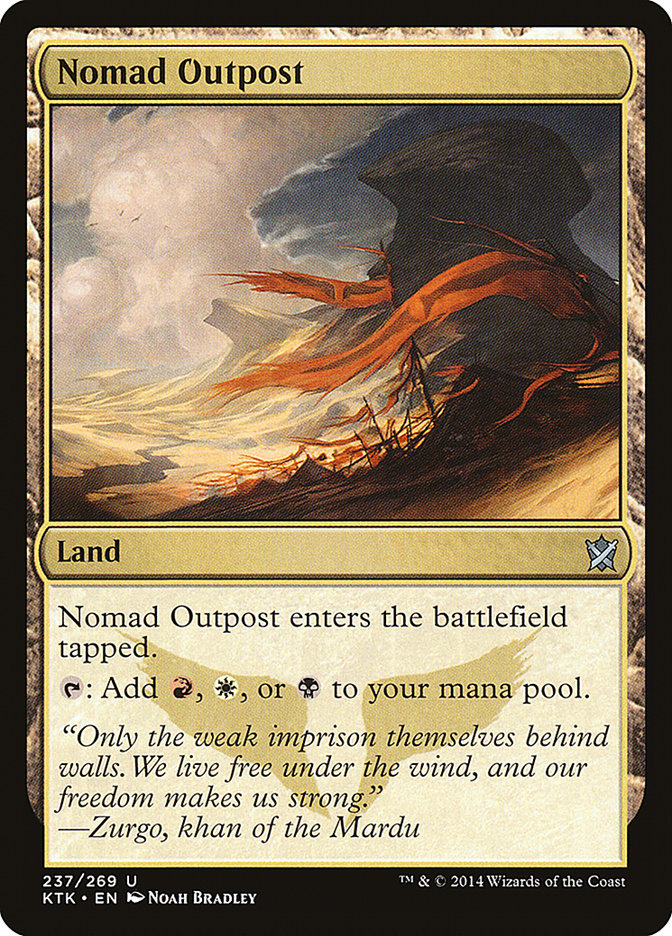 Nomad Outpost [Khans of Tarkir] | Game Haven TX