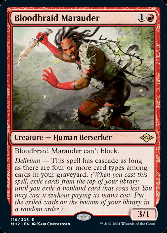 Bloodbraid Marauder [Modern Horizons 2] | Game Haven TX