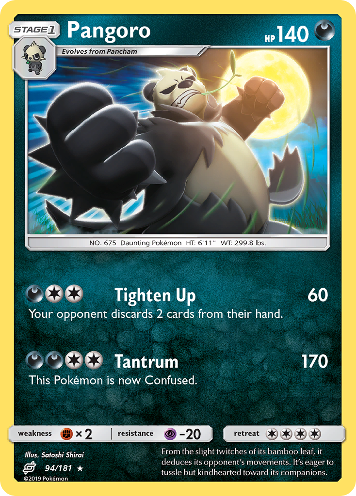 Pangoro (94/181) [Sun & Moon: Team Up] | Game Haven TX