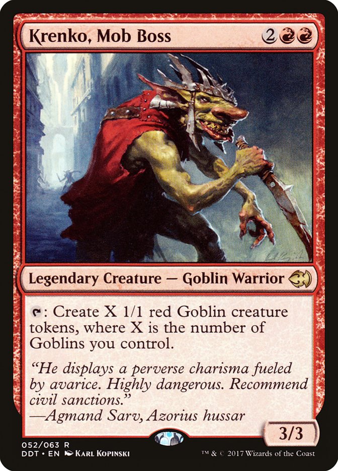 Krenko, Mob Boss [Duel Decks: Merfolk vs. Goblins] | Game Haven TX