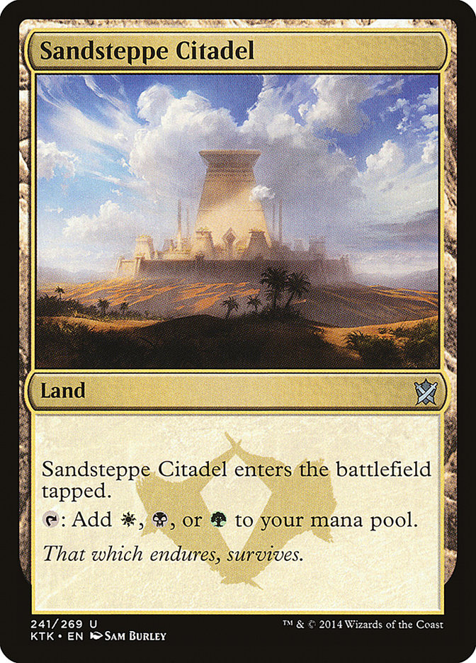 Sandsteppe Citadel [Khans of Tarkir] | Game Haven TX
