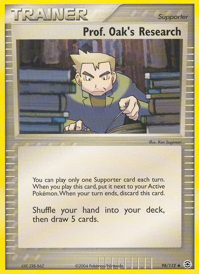Prof. Oak's Research (98/112) [EX: FireRed & LeafGreen] | Game Haven TX