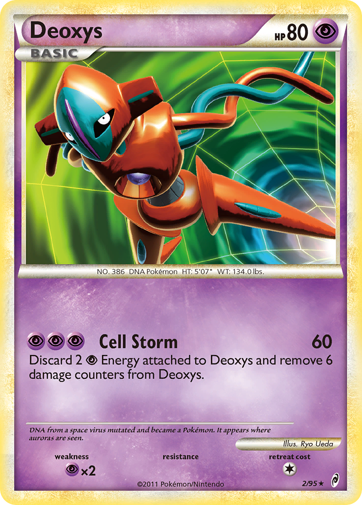 Deoxys (2/95) [HeartGold & SoulSilver: Call of Legends] | Game Haven TX