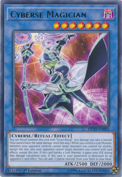 Cyberse Magician [MP19-EN095] Rare | Game Haven TX