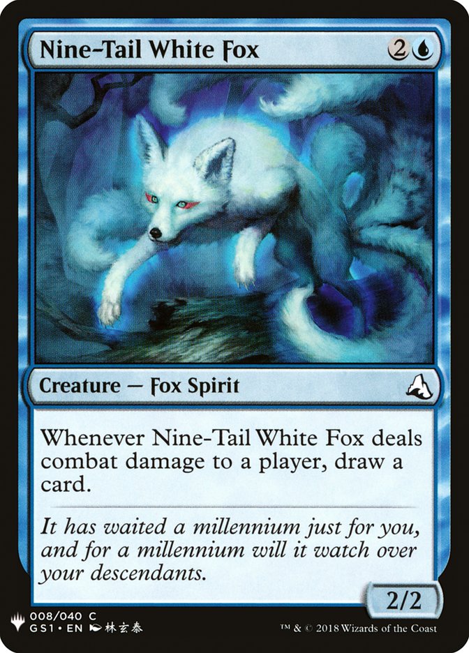 Nine-Tail White Fox [Mystery Booster] | Game Haven TX