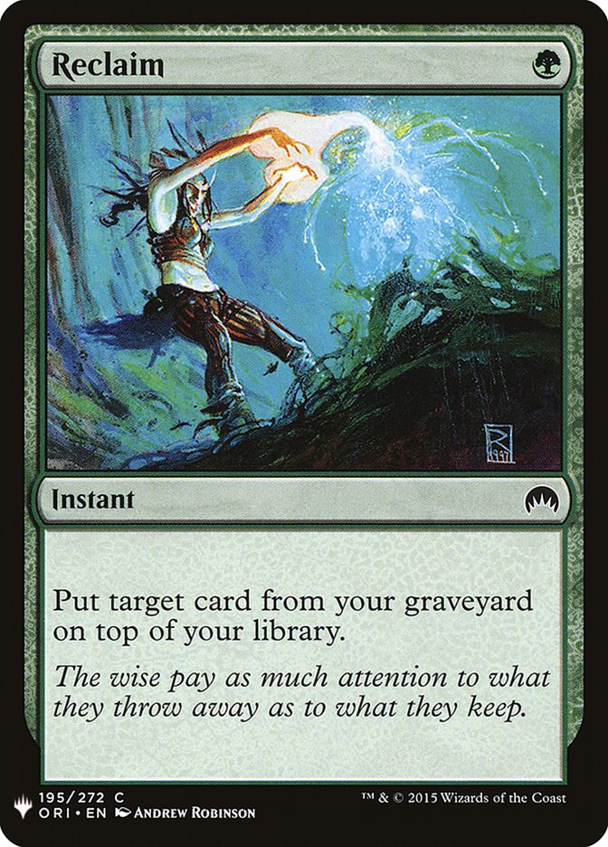 Reclaim [Mystery Booster] | Game Haven TX