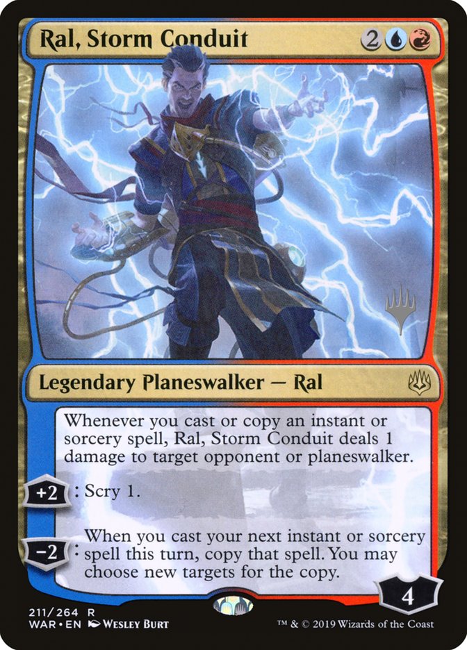 Ral, Storm Conduit [War of the Spark Promos] | Game Haven TX