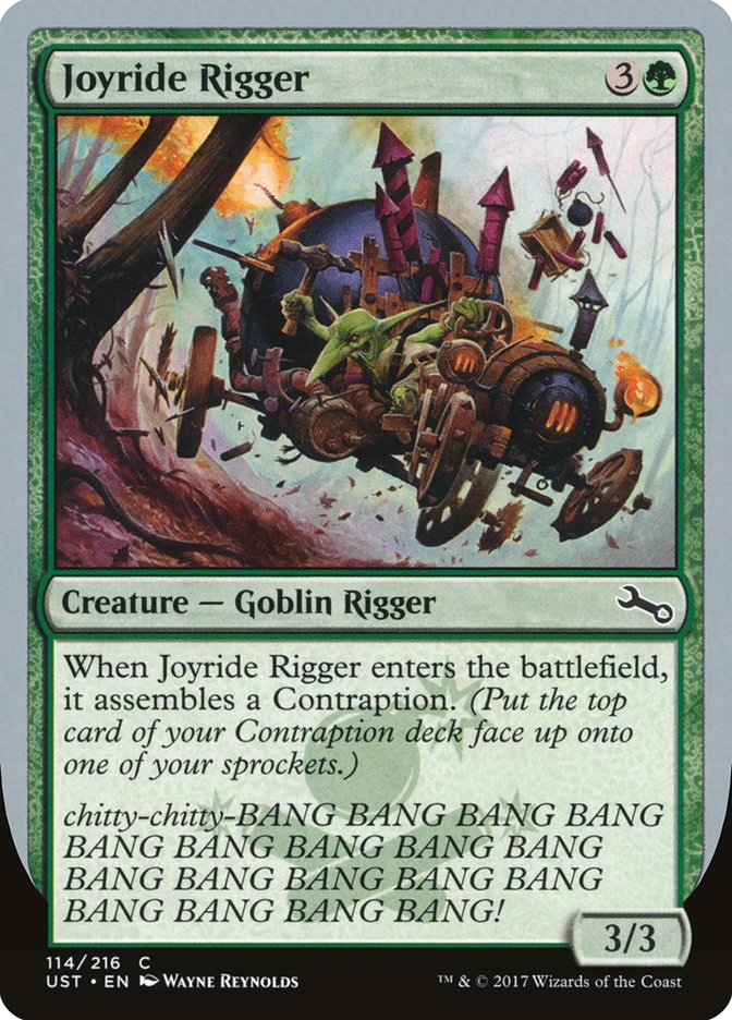 Joyride Rigger [Unstable] | Game Haven TX