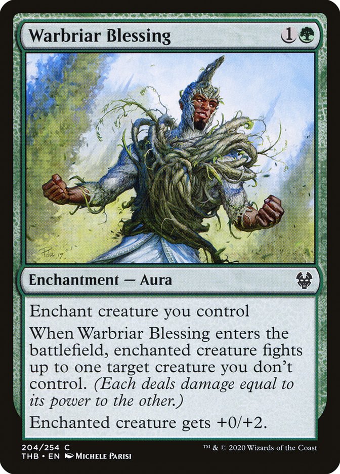 Warbriar Blessing [Theros Beyond Death] | Game Haven TX