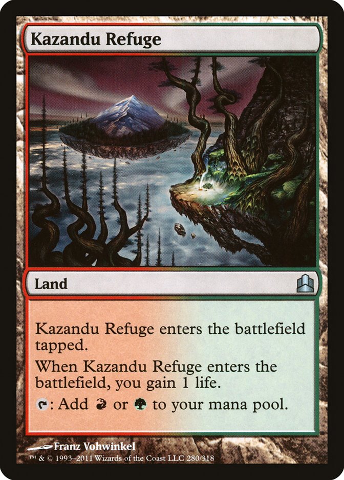 Kazandu Refuge [Commander 2011] | Game Haven TX