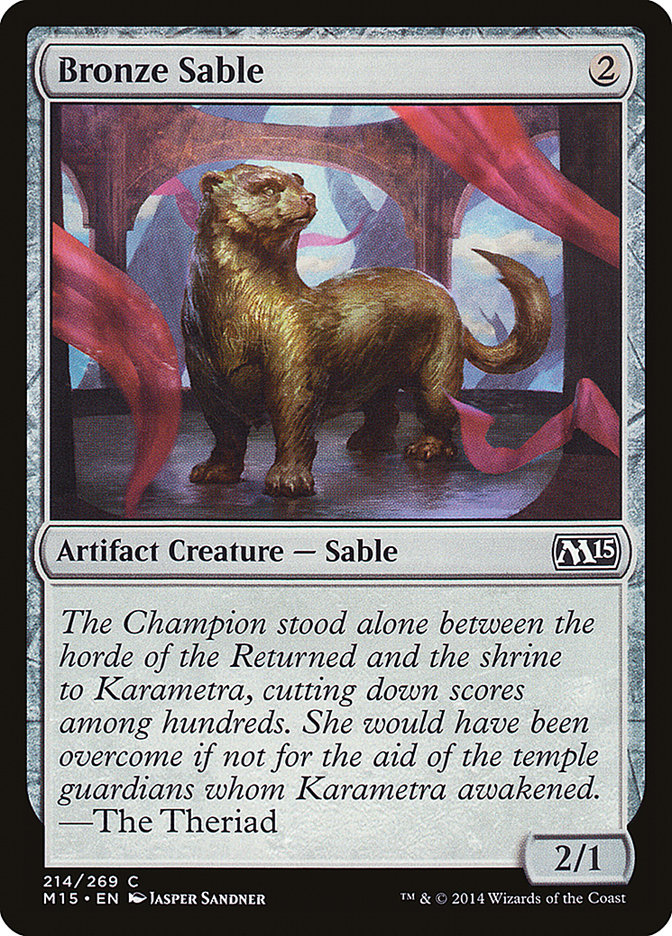 Bronze Sable [Magic 2015] | Game Haven TX
