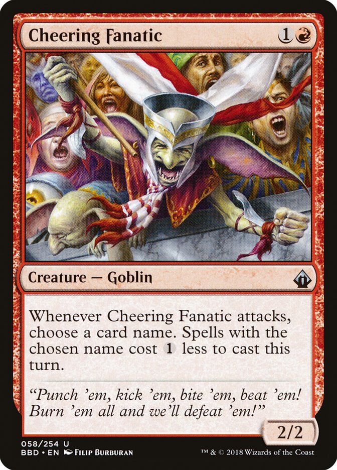 Cheering Fanatic [Battlebond] | Game Haven TX