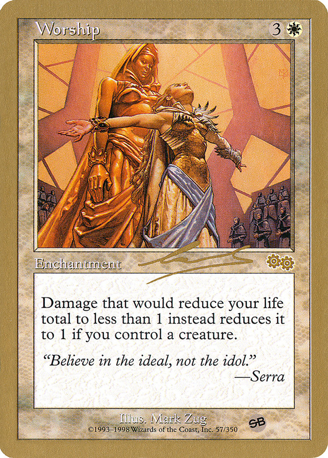 Worship (Nicolas Labarre) (SB) [World Championship Decks 2000] | Game Haven TX
