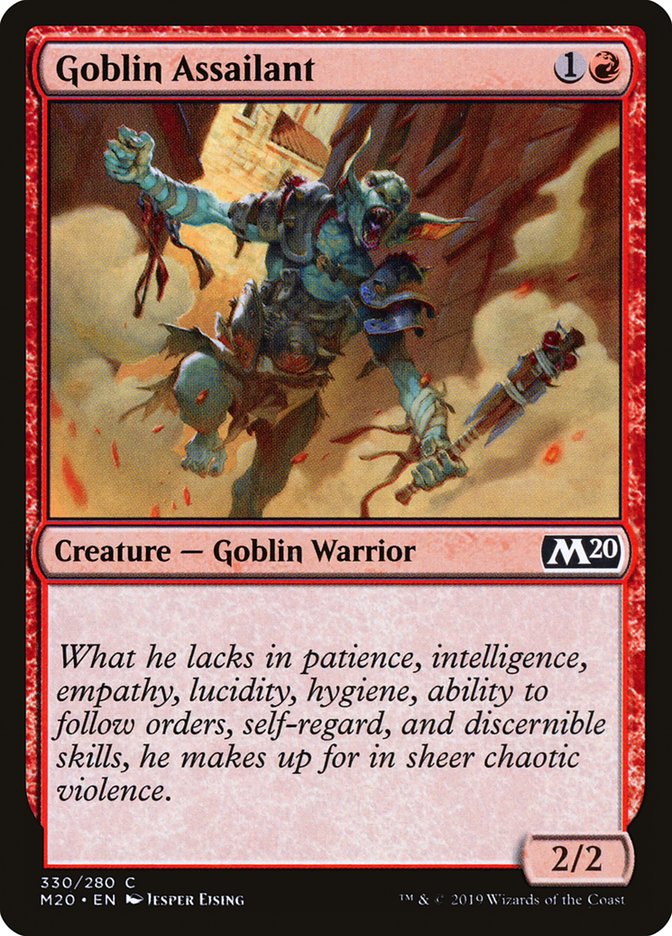 Goblin Assailant [Core Set 2020] | Game Haven TX