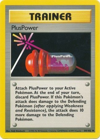 PlusPower (84/102) [Base Set Unlimited] | Game Haven TX