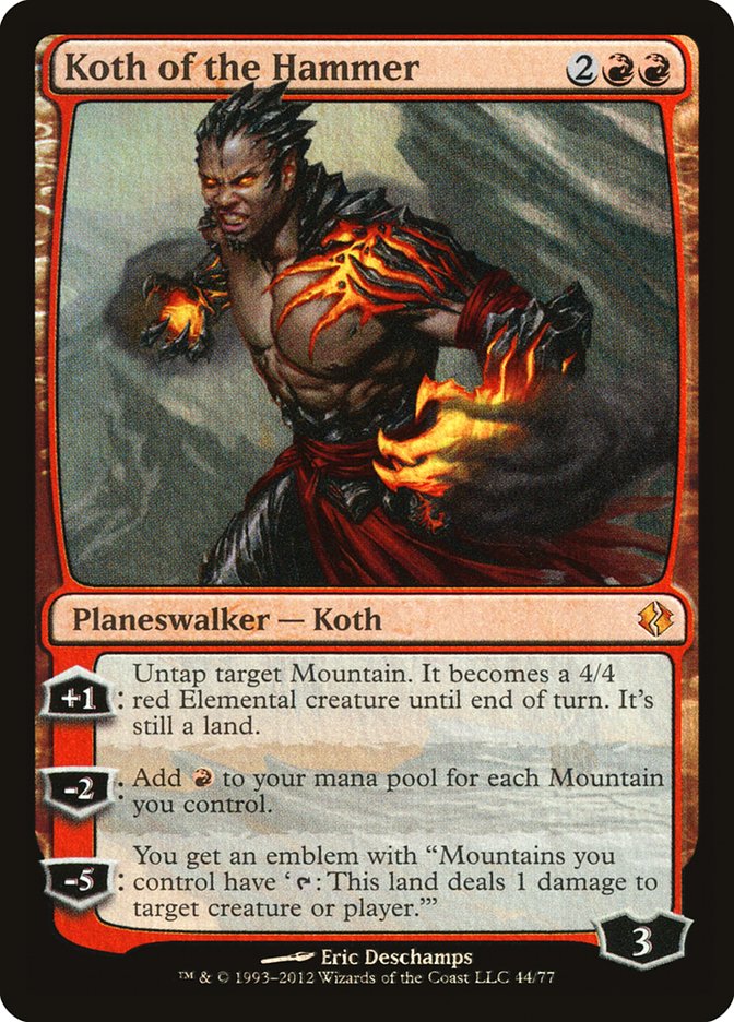Koth of the Hammer [Duel Decks: Venser vs. Koth] | Game Haven TX