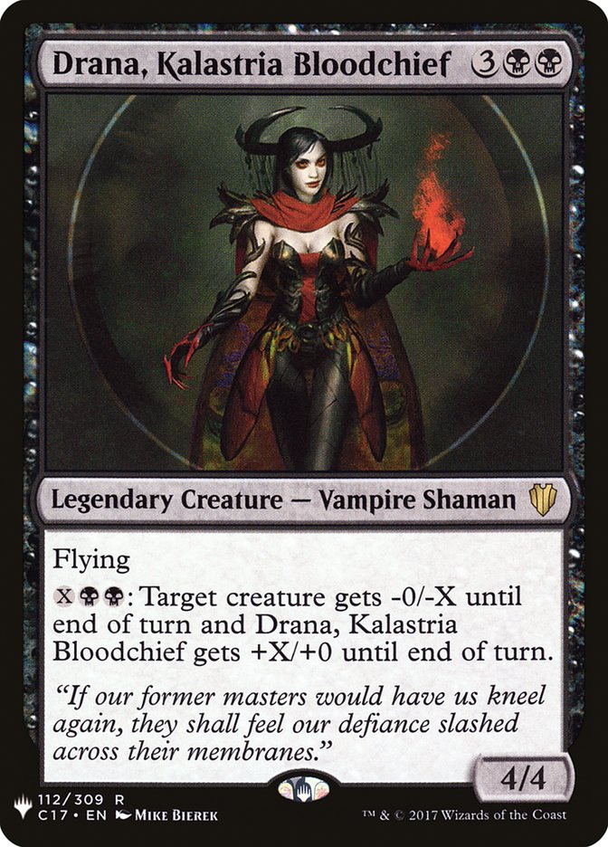 Drana, Kalastria Bloodchief [Mystery Booster] | Game Haven TX
