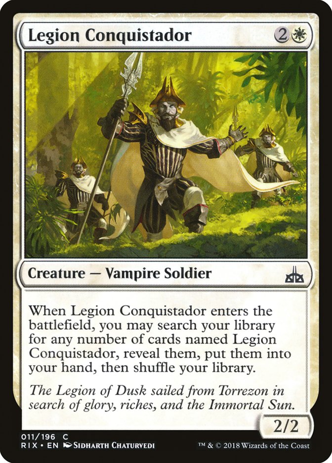 Legion Conquistador [Rivals of Ixalan] | Game Haven TX