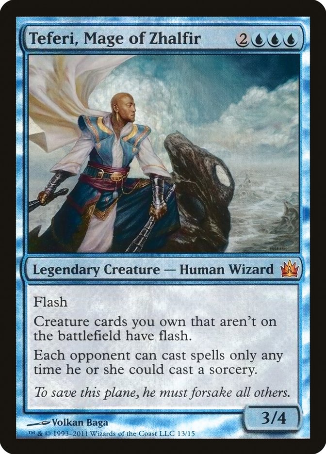 Teferi, Mage of Zhalfir [From the Vault: Legends] | Game Haven TX