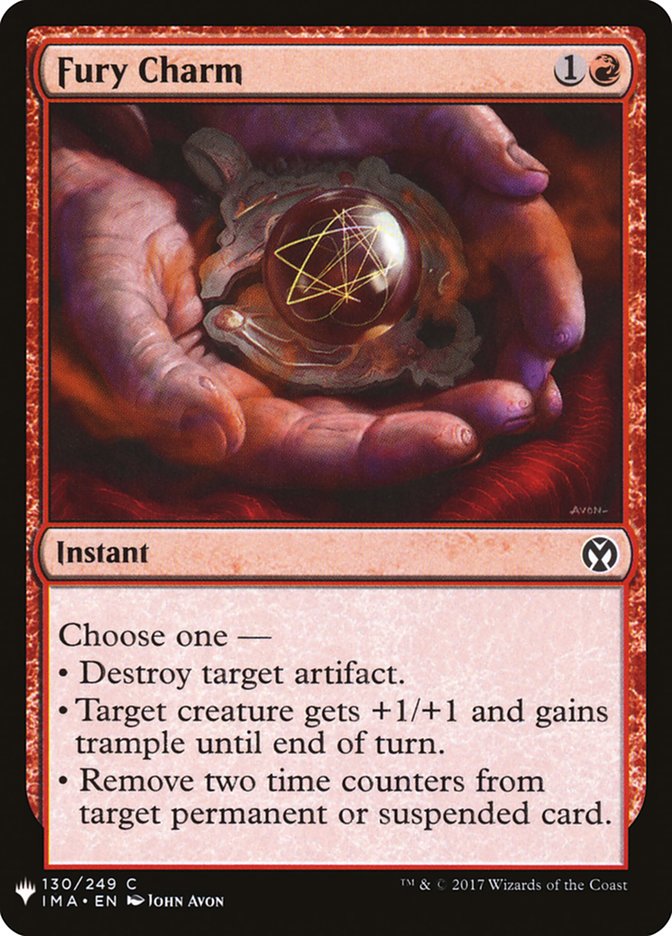 Fury Charm [Mystery Booster] | Game Haven TX