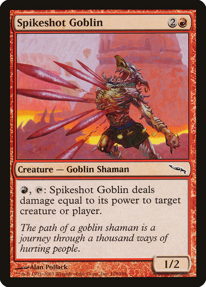 Spikeshot Goblin [Mirrodin] | Game Haven TX